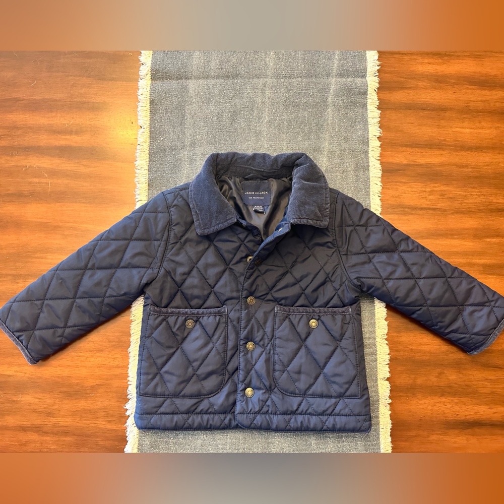 ⚡️flash sale ⚡️Janie and Jack Quilted Barn Coat 18-24 Month